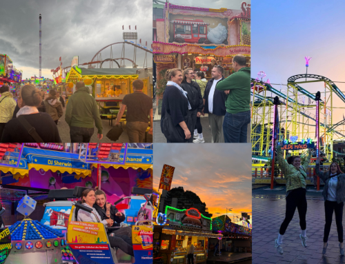 Gemeinsam unterwegs auf dem Hamburger Dom
